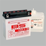 BATTERIA BS 12N5.5-3B CON ACIDO A CORREDO
