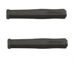 MANOPOLE MTB ERGO IN SCHIUMA 128mm NERE TAPPI INCLUSI 43gr