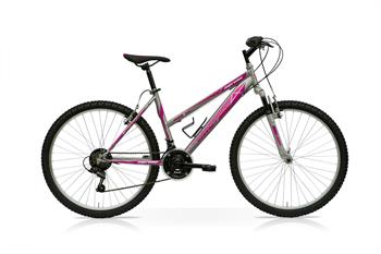 CICLO 26 MTB DONNA SUPREMA 18V GRIGIO FUXIA