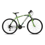 CICLO 26 MTB FIRE GTI 2.0 18V ACCIAIO V.BRAKE VERDE