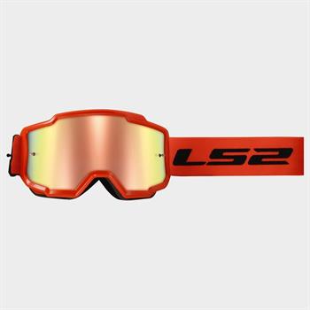 MASCHERA LS2 MOD.CHARGER ORANGE