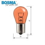 LAMPADA 12V-21W SFERA BAU15S ARANCIO