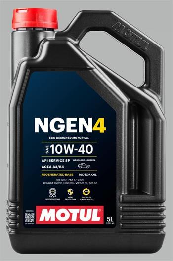 OLIO MOTUL AUTO NGEN 4 10W40 5LT