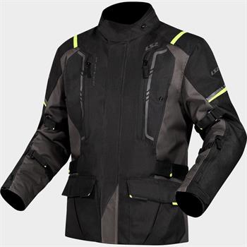 GIACCA LS2 MOD.NARVIK MAN NERA/HI-VI YELLOW