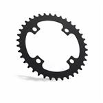 CORONA E-BIKE MICHE 38D 104BCD ACCIAIO NERA 4 FORI