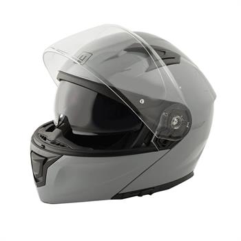 CASCO MPH MOD.RAPTOR MODULARE GRIGIO LUCIDO