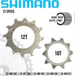 PIGNONI CASSETTA SHIMANO MICROSPLINE 10-12D CS-M9100-12