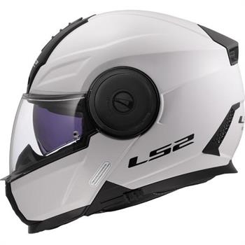 CASCO LS2 FF902 MOD.SCOPE2 MODULARE BIANCO LUCIDO ECE22.06
