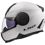 CASCO LS2 FF902 MOD.SCOPE2 MODULARE BIANCO LUCIDO ECE22.06