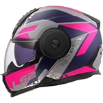 CASCO LS2 FF902 MOD.SCOPE2 MODULARE OXYD GREY/BLUE PURPLE