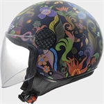 CASCO LS2 OF558 MOD.SPHERE 2 BLOOM/BLU/PINK ECE22.06