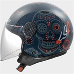 CASCO LS2 OF558 MOD.SPHERE 2 MAXCA COBALTO/ORANGE ECE22.06