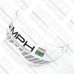 VISIERA MPH ONE TRASPARENTE AD OCCHIALE