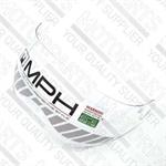 VISIERA MPH ONE TRASPARENTE AD OCCHIALE