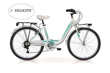CICLO 28 DONNA FASHION 1V BIANCO TIFFANY