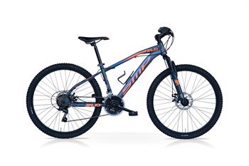 CICLO 26 MTB MUD 21V DISK TITANIO ARANCIO