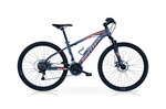 CICLO 26 MTB MUD 21V DISK TITANIO ARANCIO