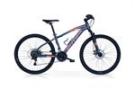 CICLO 26 MTB MUD 21V DISK TITANIO ARANCIO