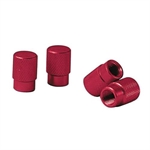 COPRIVALVOLA ROSSO SET 4pz. ALLUMINIO UNIVERSALI