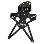 PORTATARGA MOTO ATTACCO SOTTOCODA REGOLABILE MOD.AERO-X EVO6