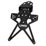 PORTATARGA MOTO ATTACCO SOTTOCODA REGOLABILE MOD.AERO-X EVO6
