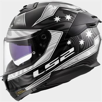 CASCO LS2 FF808 MOD.STREAM 2 INTEGRALE GALDAM BLACK/WHITE