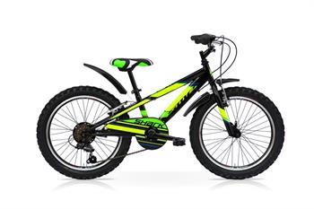 CICLO 20 BIMBO SHARK 6V NERO/GIALLO