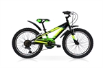 CICLO 20 BIMBO SHARK 6V NERO/GIALLO