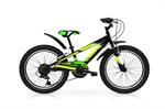 CICLO 20 BIMBO SHARK 6V NERO/GIALLO