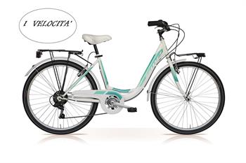CICLO 26 DONNA FASHION 1V BIANCO TIFFANY