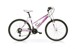 CICLO 26 MTB DONNA SUPREMA 18V BIANCO