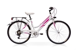 CICLO 26 DONNA GRACE 6V BIANCO FUXIA