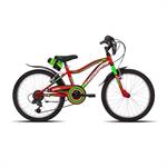 CICLO 20 BIMBO THUNDER 6V ROSSO/NERO