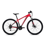 CICLO MTB 24 KOBAN 21V ALLOY DISK ROSSO NERO