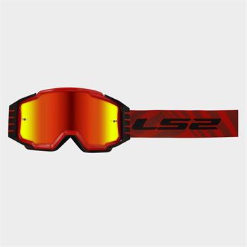 MASCHERA LS2 MOD.CHARGER PRO RED