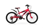 CICLO 20 BIMBO SHARK 6V ROSSO