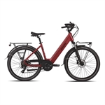 CICLO E-BIKE 26 DONNA URBAN ONTOUR 7V ROSSO SCURO