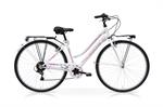 CICLO 28 DONNA TIEMPO 6V BIANCO FUXIA