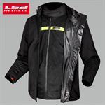 GIACCA LS2 ESTIVA MOD.RIVA MAN BLACK-YELLOW OMOL.CE LEVEL 1
