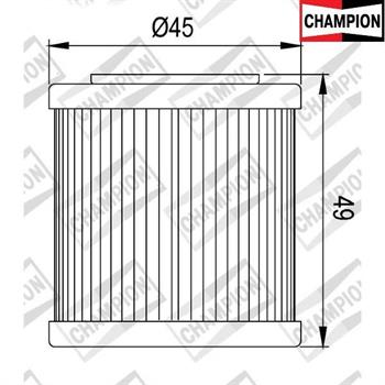 FILTRO OLIO CHAMPION COF463-HIFLO HF563 PIAGGIO r.o.880887
