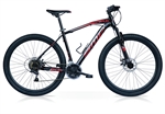 CICLO 27,5 UOMO MUD 21V NERO ROSSO