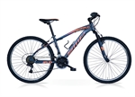 CICLO 26 MTB MUD 21V V-BRAKE TITANIO ARANCIO
