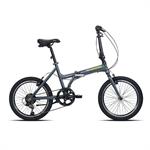 CICLO 20 PIEGHEVOLE TWIST 6V GRIGIO