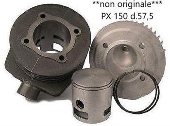 CILINDRO S/TESTA D.57,5 VESPA PX 150 3 travasi r.o.244172