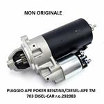 MOTORINO AVV.TO APE POKER B/D-TM DIESEL-CAR D.-CALESSINO