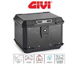 BAULETTO GIVI 44LT ALLUMINIO NERO C/PIASTRA MONOLOCK