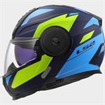 CASCO LS2 FF902 MOD.SCOPE2 MODULARE DURIA BLU/H-V ECE22.06
