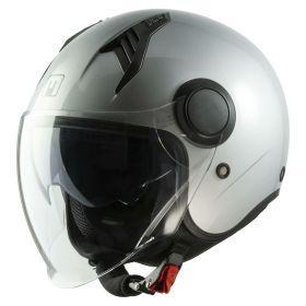 CASCO MPH MOD.NEW ONE ARGENTO LUCIDO ECE 22.06