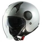 CASCO MPH MOD.NEW ONE ARGENTO LUCIDO ECE 22.06