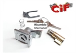 CILINDRETTI SERRATURA(2PZ) VESPA ET3 4mm METALLO